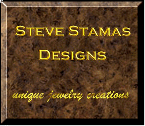 Steve Stamas Designs: Unique Jewelry Creations. This website was designed and created by M-J L. Adelman, owner of aleopics.com
